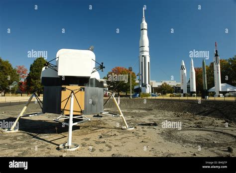 Huntsville Al Alabama Us Space Camp And Rocket Center Stock Photo
