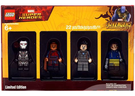 Lego Marvel Super Heroes War Machine Tony Stark Bucky Barnes And Wong