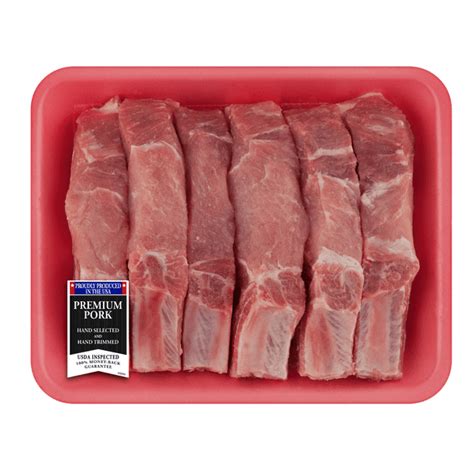 Pork Loin Country Style Ribs Bone In 23 38 Lb