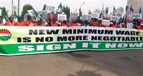 Nlc Holds Nationwide Protest Over Minimum Wage Channels Television