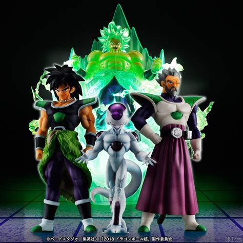 Dragon ball z broly super saiyan action figures led head lighting pvc anime. Figurines HG Film Dragon Ball Super - Enemy Set