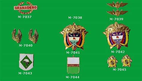 Fuerzas Militares Insignias Militares