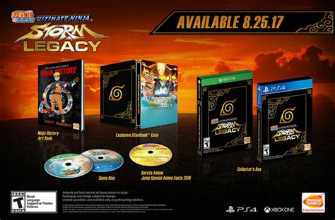 Naruto Shippūden Ultimate Ninja Storm Legacy Game Launches In Us On