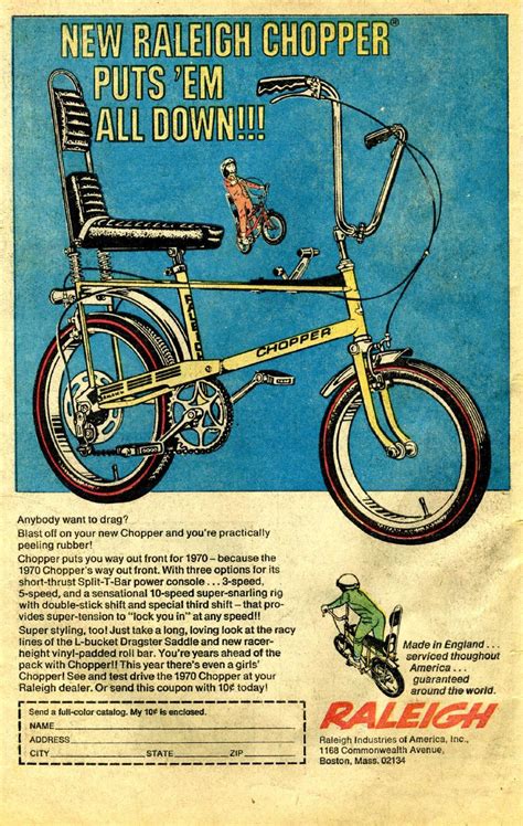 the rise and fall of raleigh 100 years of ads flashbak retro advertising retro ads