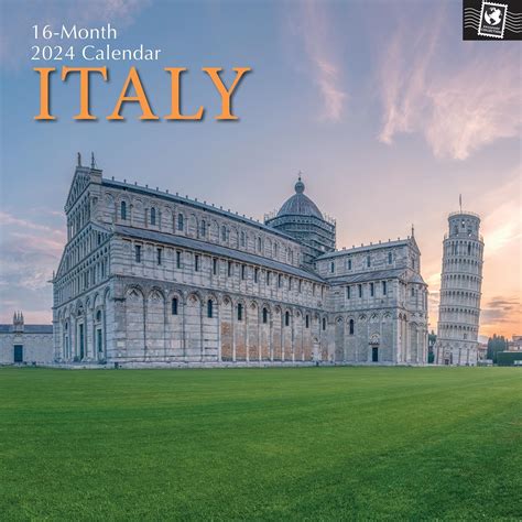 Tgsc Italy Wall Calendar 2024 16 Months Monthly 2023 Calendar