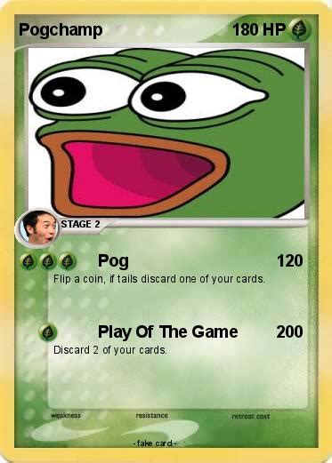 Pokémon Pogchamp 17 17 Pog My Pokemon Card