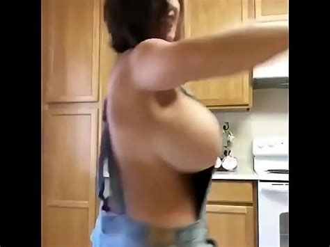 Busty Babe Dances In Overalls XVIDEOS