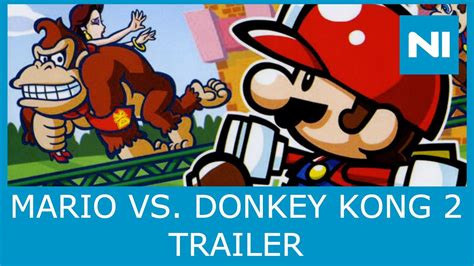Mario Vs Donkey Kong 2 March Of The Minis Wii U Virtual