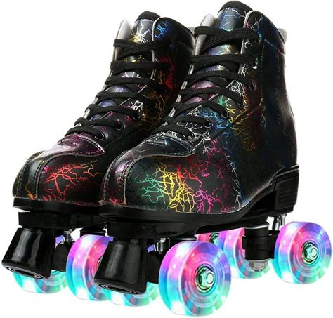 Buy Leafis Roller Skates Classic High Top For Adult Outdoor Skating