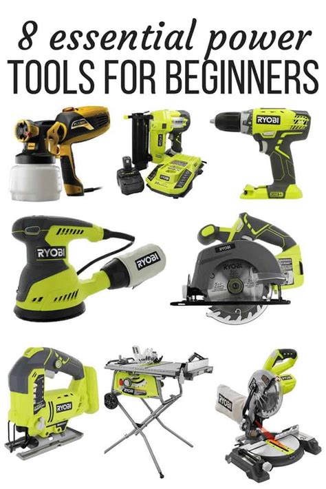 Woodworking Tools for Beginners (8 Tools You MUST Have)