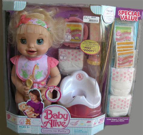 New Baby Alive Learns To Potty Doll Learn Toy Bonus Nib 50556743