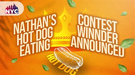 Nathans Hot Dog Eating Contest Winners Announced Best News For New