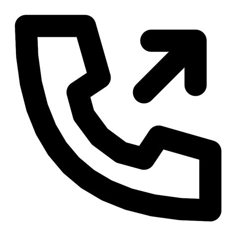 Phone Outgoing Vector Svg Icon Svg Repo