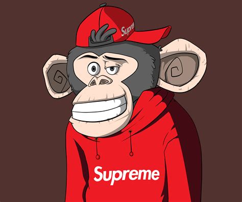 Monkeyred Supreme Hoodie Mint Space Nft Marketplace Buy Sell And