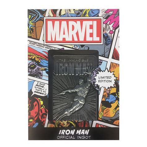 Marvel Ingot Iron Man Limited Edition Pret 9694ron Figurinero