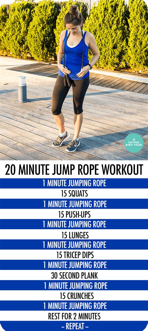 20 Minute Jump Rope Workout