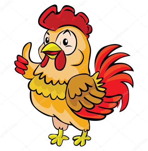 Cute Rooster Cartoon Stock Vector Image By ©indomercy2012 70624463