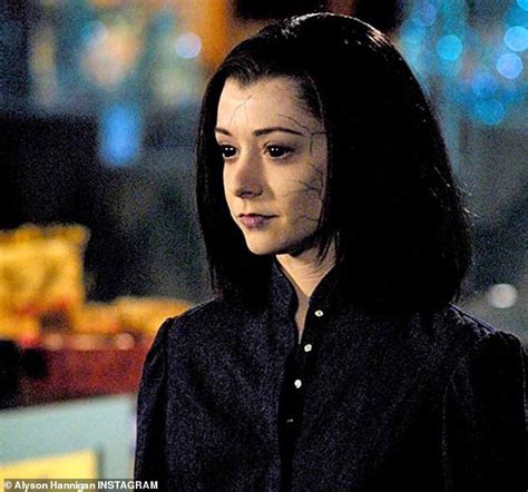 Alyson Hannigan Uses Props From Buffy The Vampire Slayer For Halloween