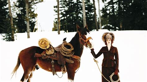 From The Archives Winter In Vogue Vogue