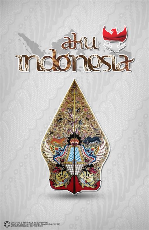 Poster Aku Cinta Budaya Indonesia Terkeren