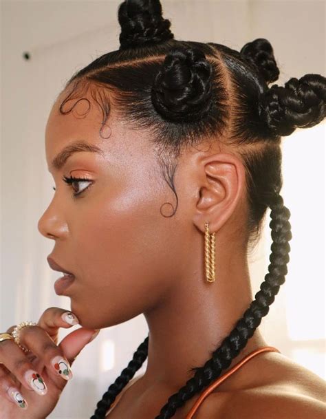 Bantu Knot Hairstyles To Try For Protective Style Season