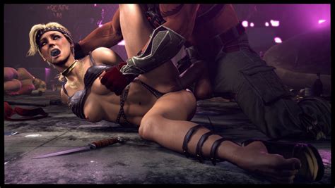 Rule 34 3d 3d Artwork Anal Cassie Cage Defeated Fight Forced Kano