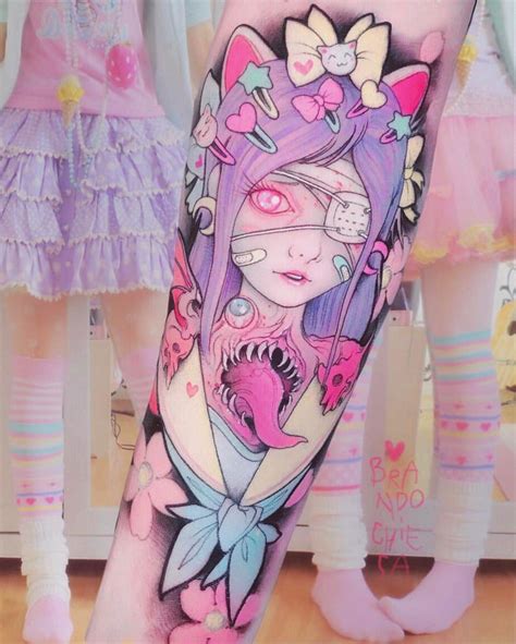 Artist Mixes Anime With Pastel Gore In These Unique