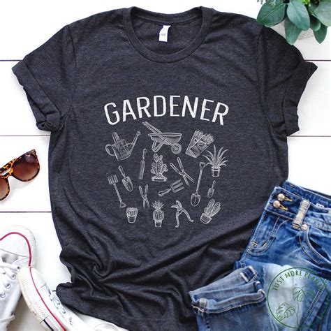 Garten Shirt Gärtner Shirt Garten Geschenk Gartenliebhaber Etsyde