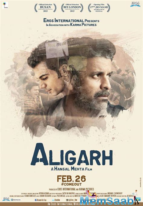 Manoj bajpayee urges fans to watch 'suraj pe mangal bhari' in theaters. Manoj Bajpai and Rajkummar Rao starrer 'Aligarh' movie ...