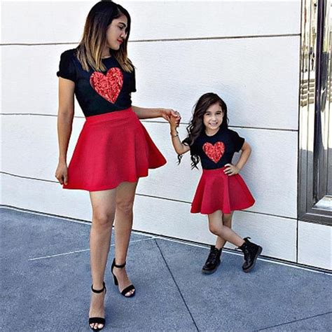 Matching Mother Daughter Clothes Love Parenting Mother Daughter