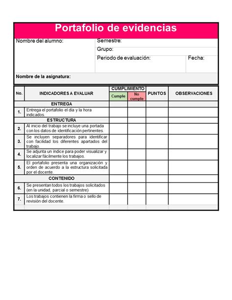 Ejemplos Lista De Cotejo Para Primaria Kulturaupice