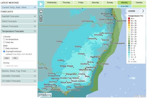 Bureau Of Meteorology New South Wales On Twitter Heading Into Monday