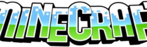 Transparent Background Official Minecraft Logo
