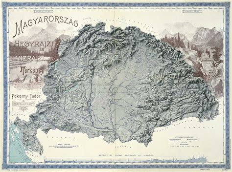 Tibor és róbert két hét alatt tolja le a több ezer kilométeres távot. Térkép: 1899 Kárpát medence térkép (kép)