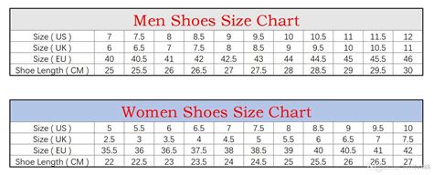 China Shoe Size In Us