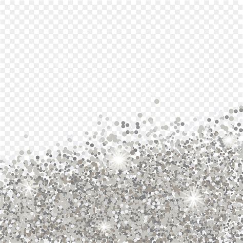 Brilho De Glitter Prata Png Brilhar Néon Cintilação Imagem Png E