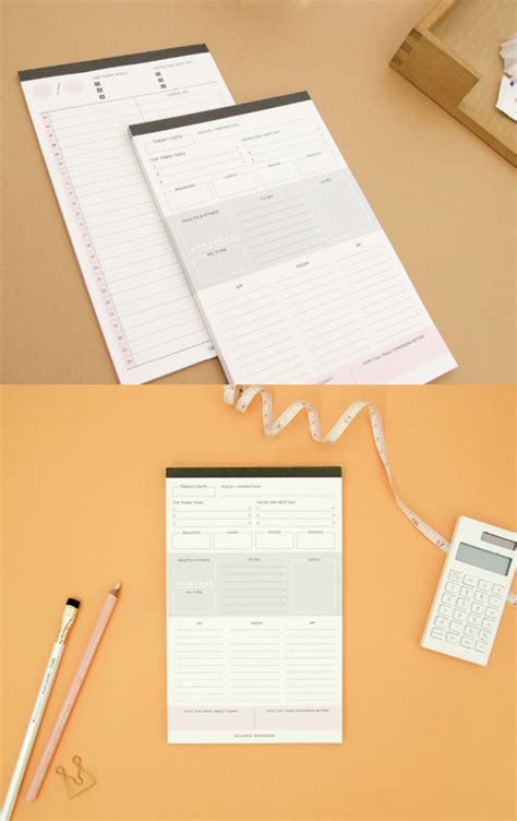 A Daily Detailed Planning Notepad Detailed Plans How To Plan