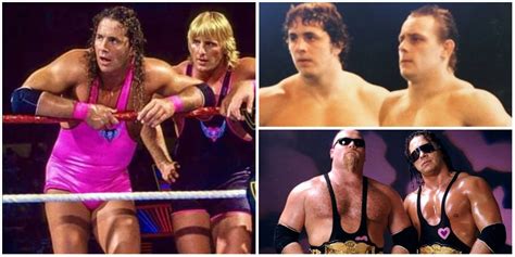 Bret Hart Top Wrestlers He S Teamed With The Most