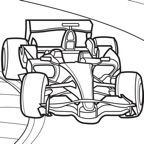 Race car coloring pages are a fun way for kids of all ages to develop creativity, focus, motor skills and color recognition. Race Car Coloring Pages | Free download on ClipArtMag
