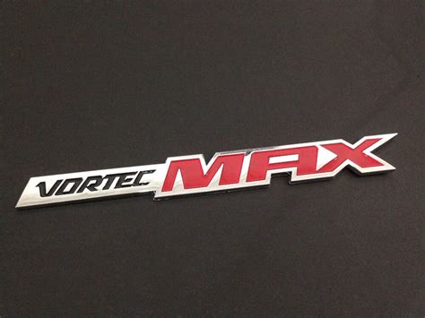 30pcs Red Vortec Max Emblem Logo Badge In Automotive Interior Stickers
