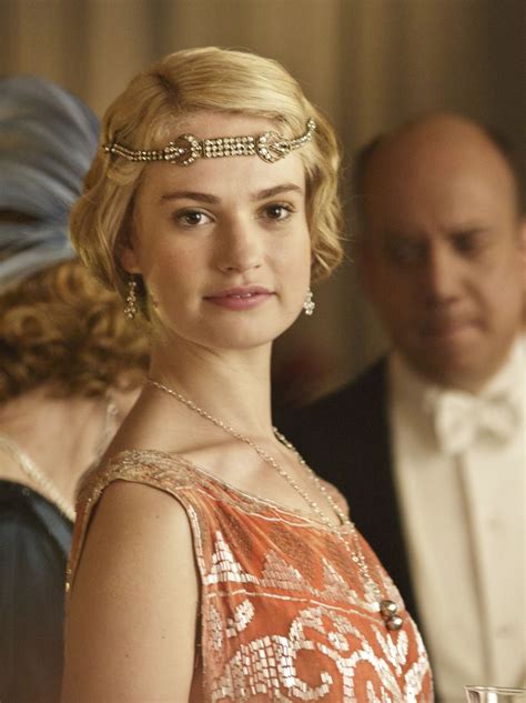 lily james as lady rose macclare in downton abbey series 4 christmas special 2013 downton