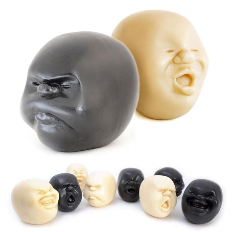 Anti Stress Ball Stress Ball Kneading Blackwhite Pack Of 2 For