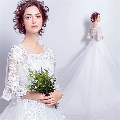 2017 New Stock Plus Size Women Pregnant Bridal Gown Wedding Dress