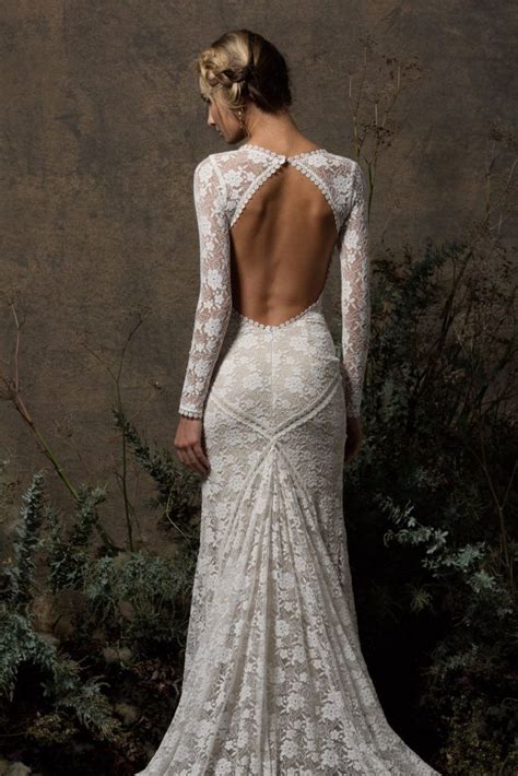 Valentina Backless Lace Dress In 2019 Wedding