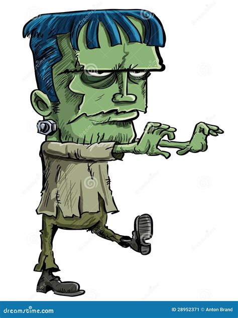 Frankenstein Monster Cartoon Stock Illustration Illustration Of Novel