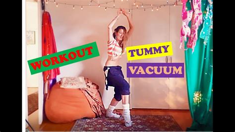 Belly Dance Stomach Vacuum Workout Youtube