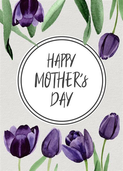 Free Printable Mothers Day Cards Templates Printable Download