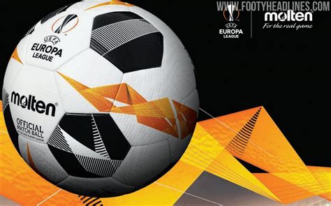 Adidas uefa europa league official match ball omb set of 2 balls. Molten UEFA Europa League 19-20 Ball Released - Footy ...