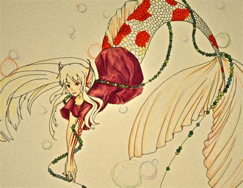 The Koi Mermaid By Luminoussky On Deviantart