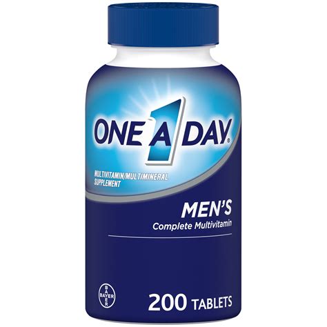 One A Day Mens Multivitamin Tablets Multivitamins For Men 200 Ct Walmart Inventory Checker